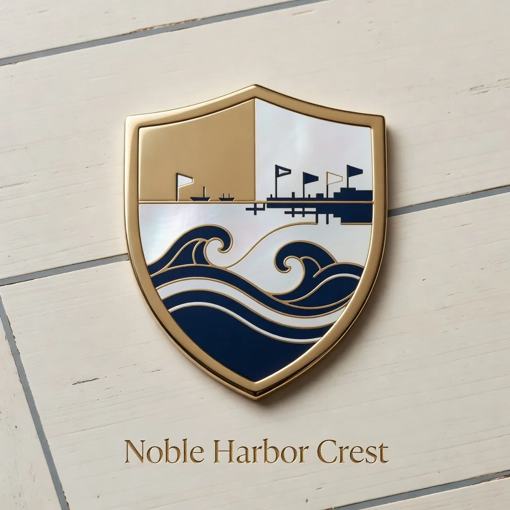 Noble Harbor Crest Logo